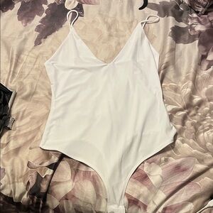 Fashion Nova White Kids Bodysuit